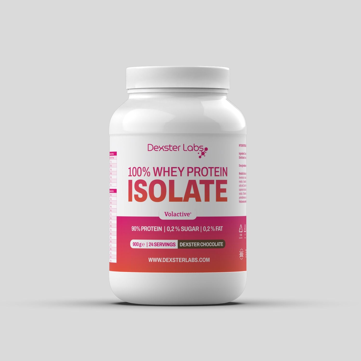 Whey Protein Isolate 900g - Dexster Chocolate